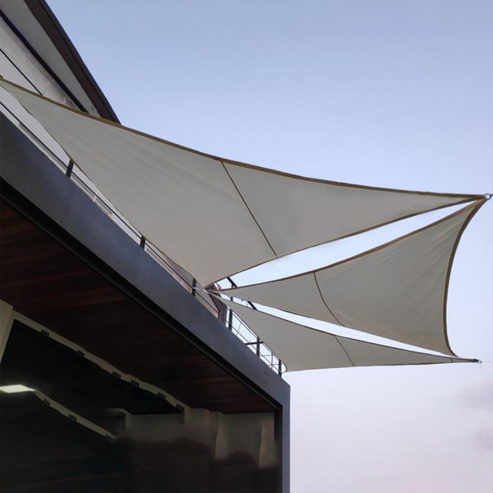 Dreieckiger sonnenschutz, wasserdicht und staubdicht, für garten, terrasse, pool, picknick, camping