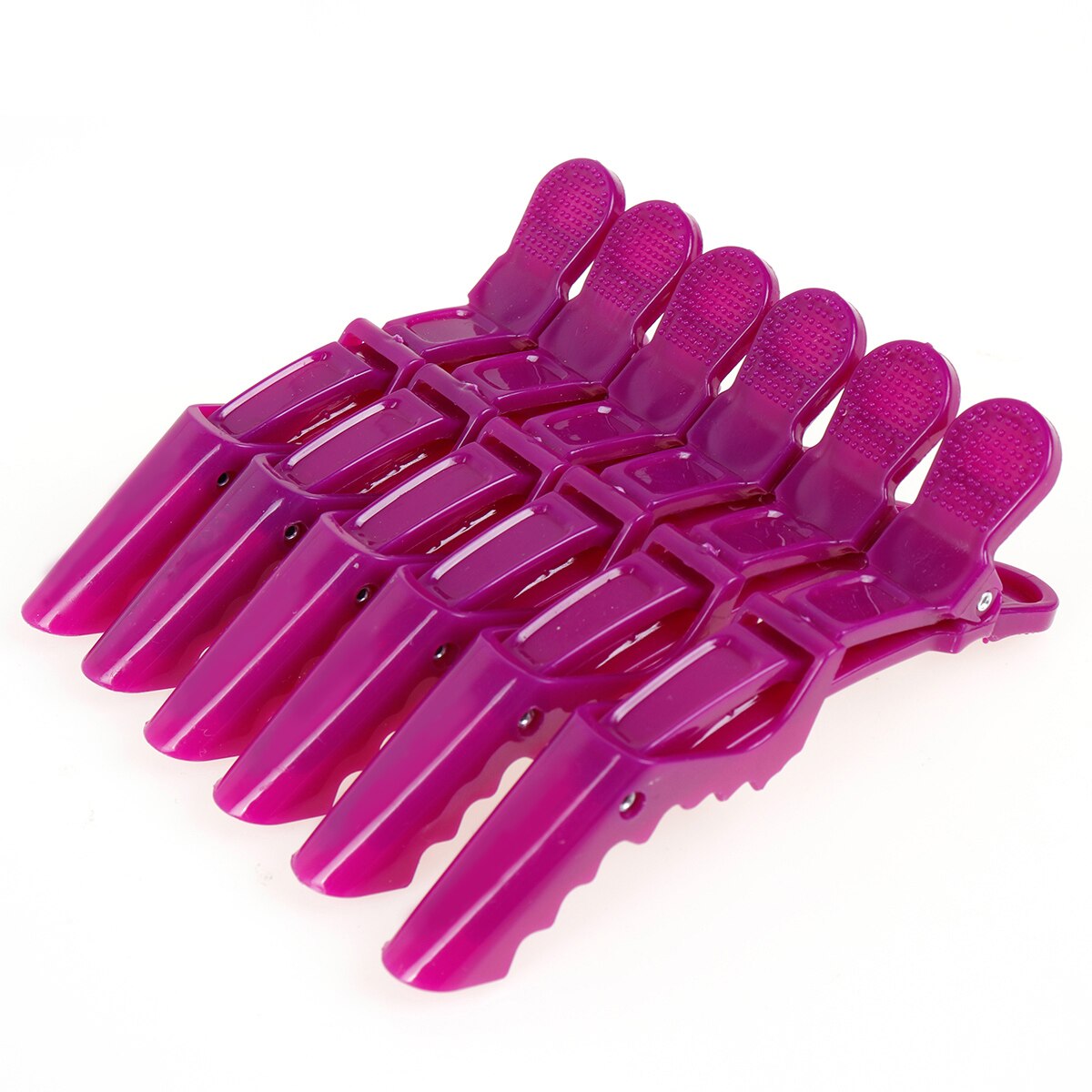 5 Color Hairdressing Clamps Claw Clip Pro Hair Salon Plastic Crocodile Barrette Hold Hair Section Clips Grip Tools DIY Home