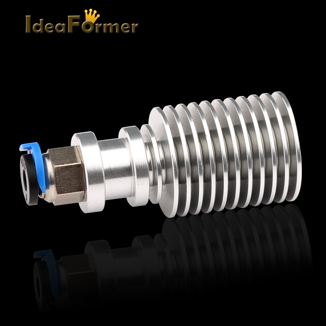 Extrusora Bowden V6 Hotend mejorada de 1,75mm, 12V/24V, cabezal de impresión remoto de larga distancia, j-head para piezas del Kit de impresora 3D E3D PT100.