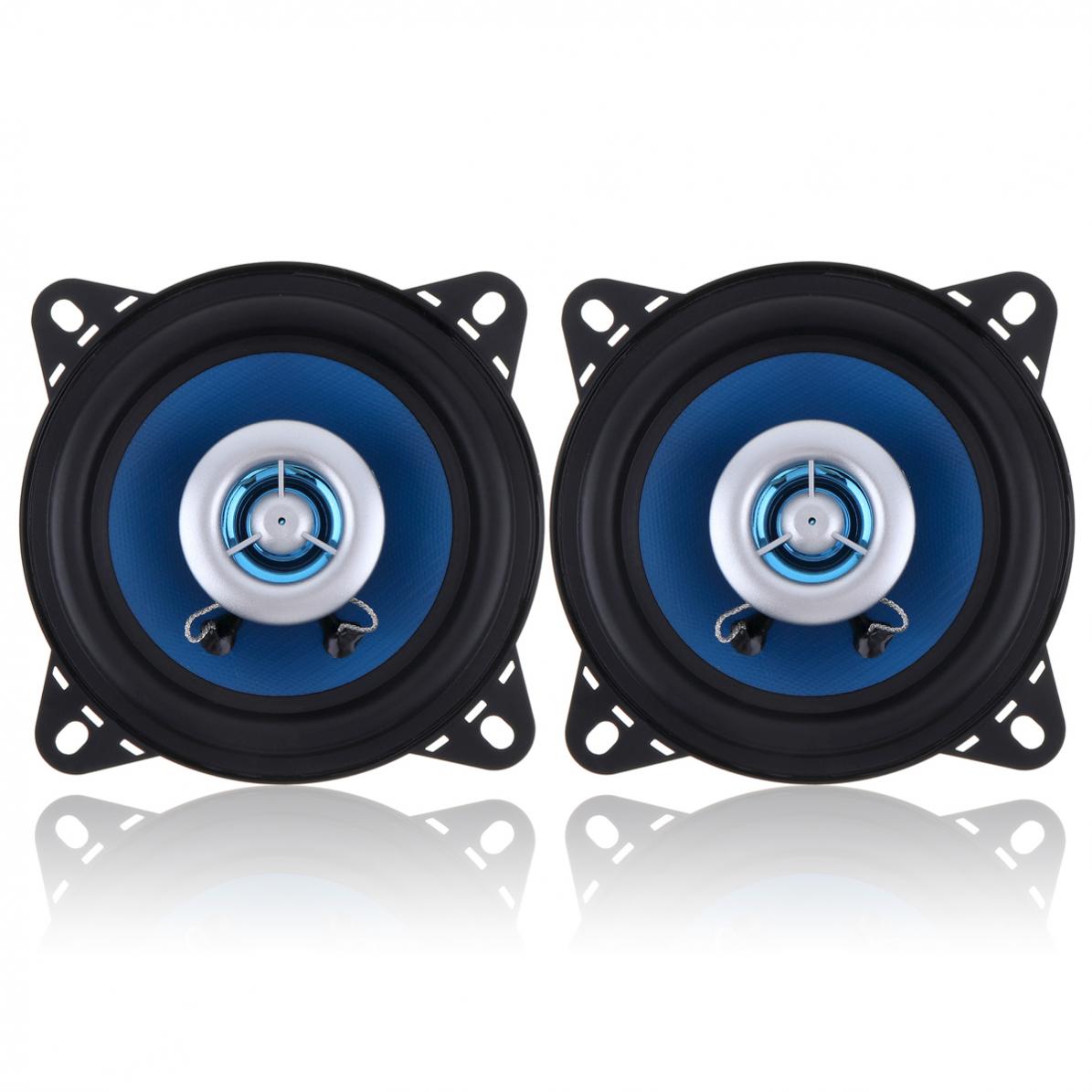 2pcs 4 Inch 80W High-End Car Coaxial Speakers 2-Way Car Audio Speakers automotive automobile sound steres speakers for car
