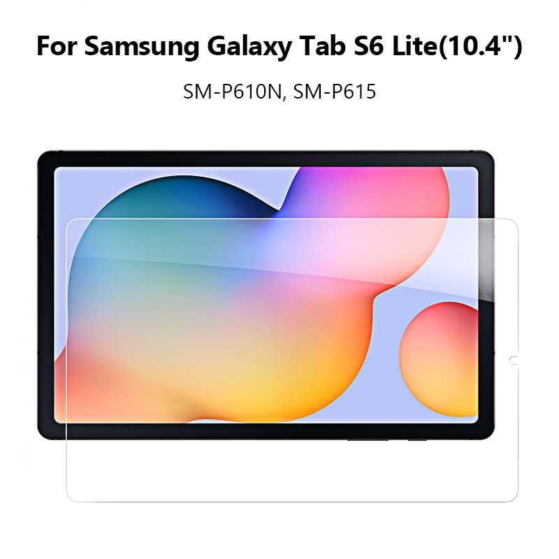 Tempered Glass Screen Protector For Samsung Galaxy Tab S7 Plus S6 Lite S5e A7 A8 A 8 Tablet Glass: Tab S6 Lite