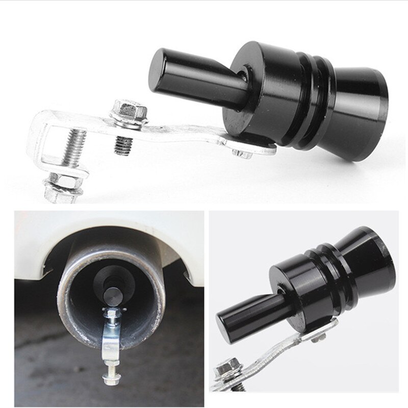Universal simulador Whistler de la motocicleta del coche de la onda de sonido modificación imitador Turbo silbato tubo de escape de sirena