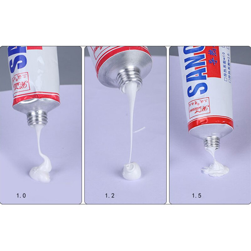 High-Conductivity Heat Silicone Grease Tube Heat-Dissipating Silicone 1.7 Fl Oz Fast