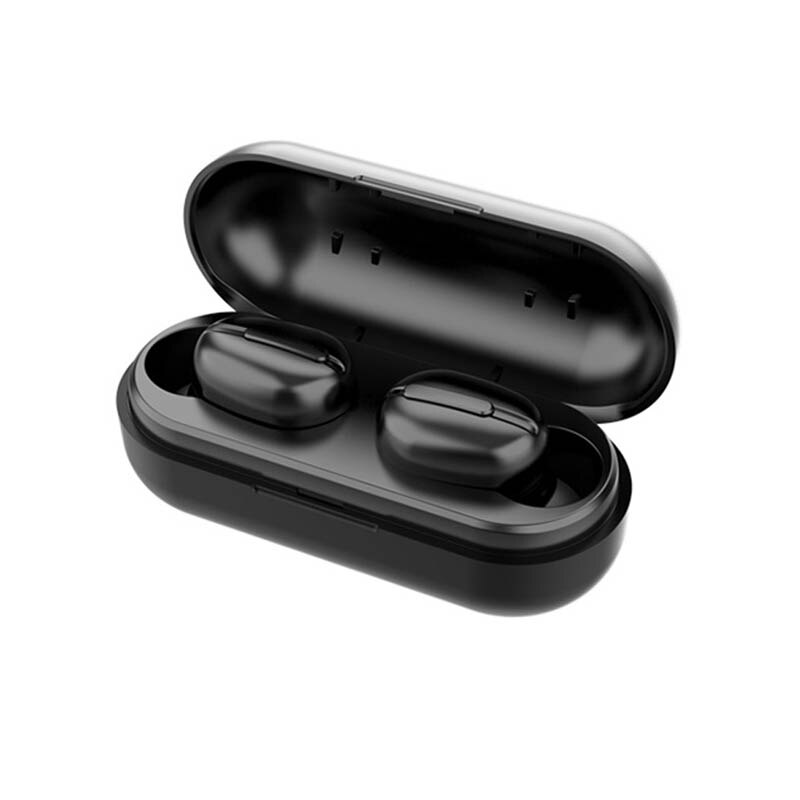 L21 Bluetooth Oortelefoon Draadloze Oordopjes 5.0 Tws Headsets Dual Oordopjes Bass Sound Voor Huawei Xiaomi Iphone Samsung Mobiele Telefoons: L13 black