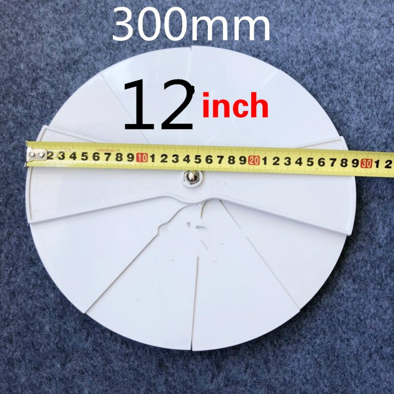 ABS diffuser fan switch control valve air volume rotary air conditioning air outlet fittings 150mm/200mm/250mm/300mm/350mm