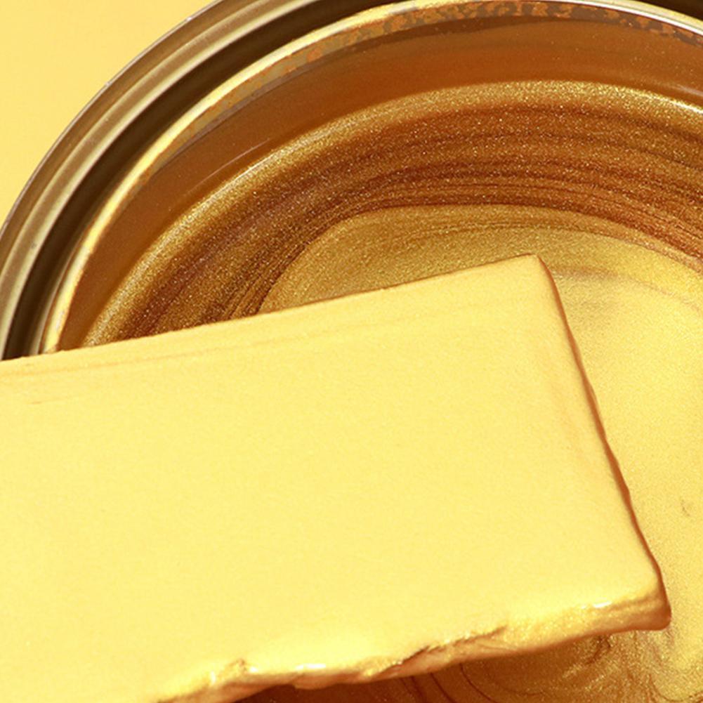100Ml Goud Verf Metallic Acryl Verf, Waterdichte Bronzing Verf Voor Beeldhouwwerken Coloring Diy Hand Geschilderd Graffiti Pigmenten Q0b2
