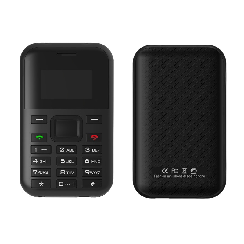 Original AEKU C8 MP3 Player Multi Language PK AEKU E1 M5 C6 500mAh Battery Long Standby Card Phone One Key Fast Dial