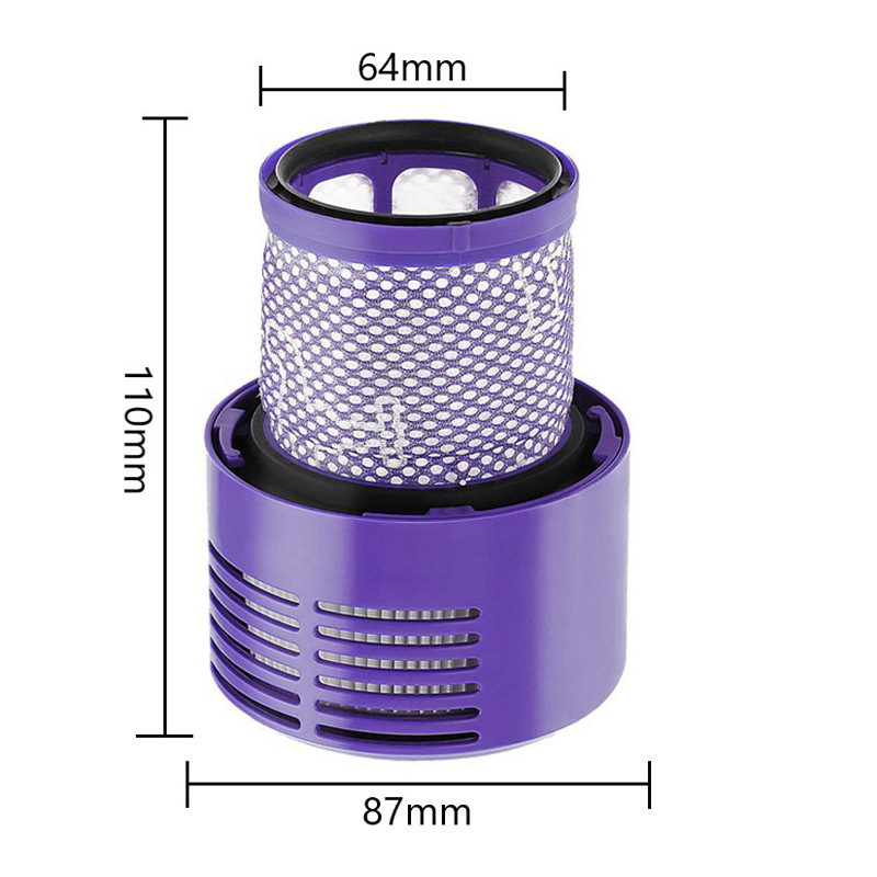 Pieza de repuesto para aspiradora Dyson V10 SV12 Cyclone Absolute Animal, limpieza Total, lavable, filtro Hepa, accesorio