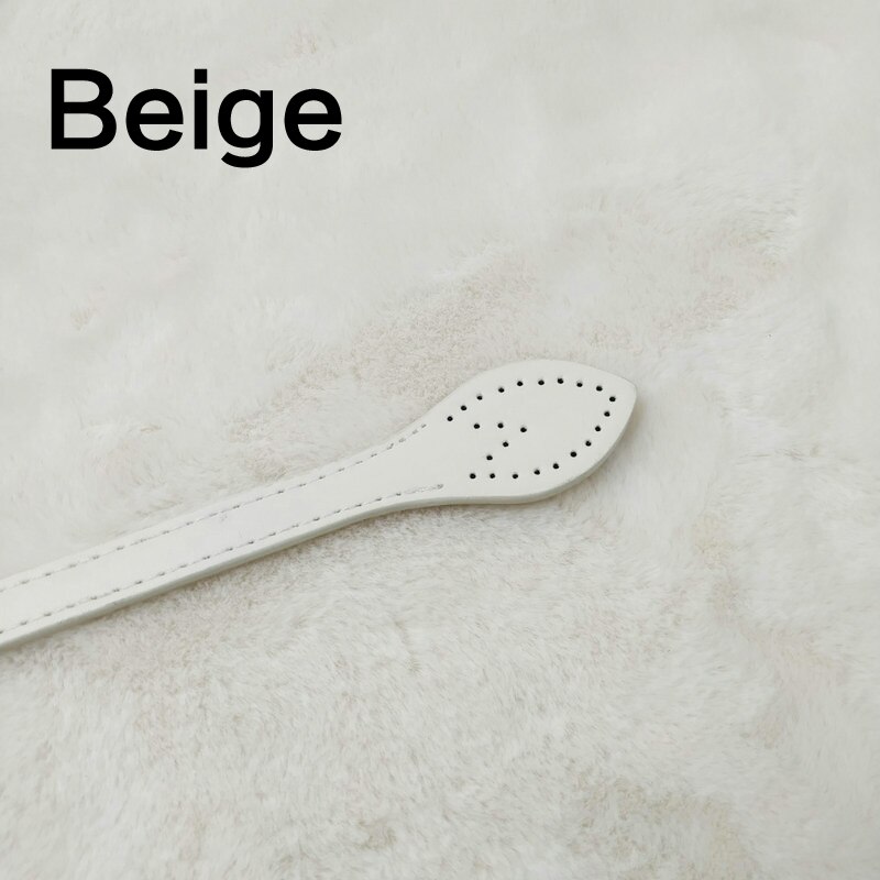 61cm Bags Straps Handbag Slim Handles Replacement for Handbag Strap DIY Accessories Bag Straps PU Leather Bag Straps Handle Belt: beige