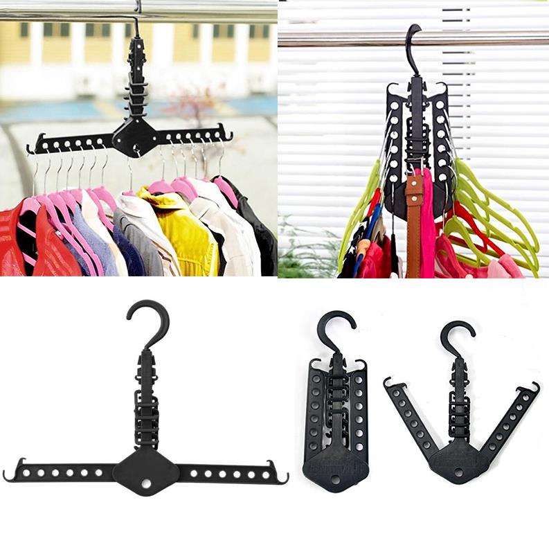 Hanger Clothes Rack Coat Organizer Foldable Closet Multifunction Supply