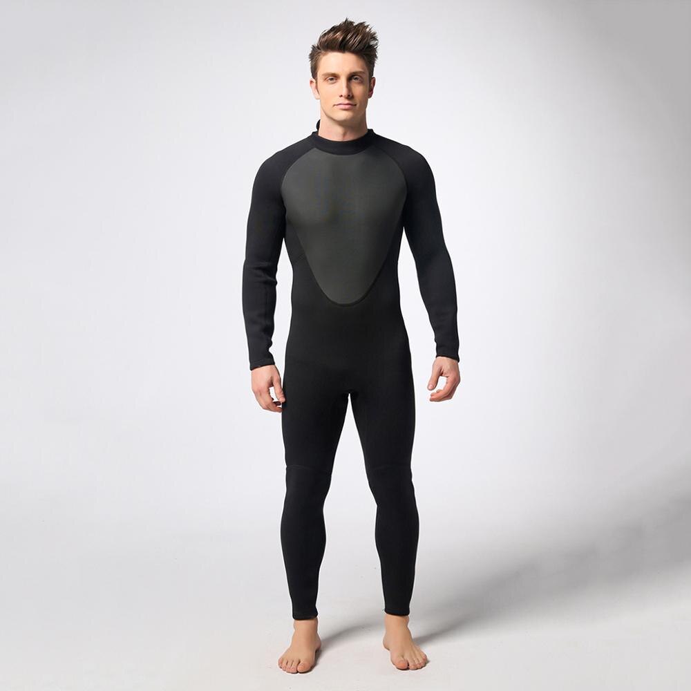 3mm Neopren Herren Warme strecken Volle Länge Neoprenanzug Tauchen Segeln Surfen nass Anzug Wassersport springen Anzug S-2XL