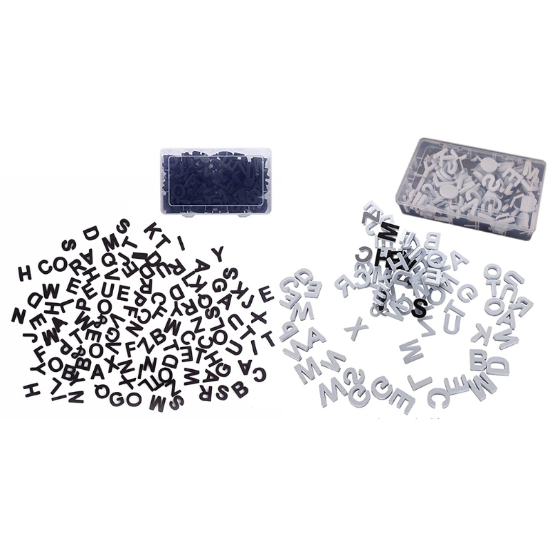 124Pcs Fun Alphabet Kit Refrigerator Magnets Educational Tools for Preschool Kid D0AD