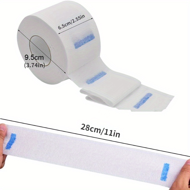 5 unids/set cuello papel salón peluquero peluquería rollo corte vendaje peluquería Collar accesorio cuellos cubierta