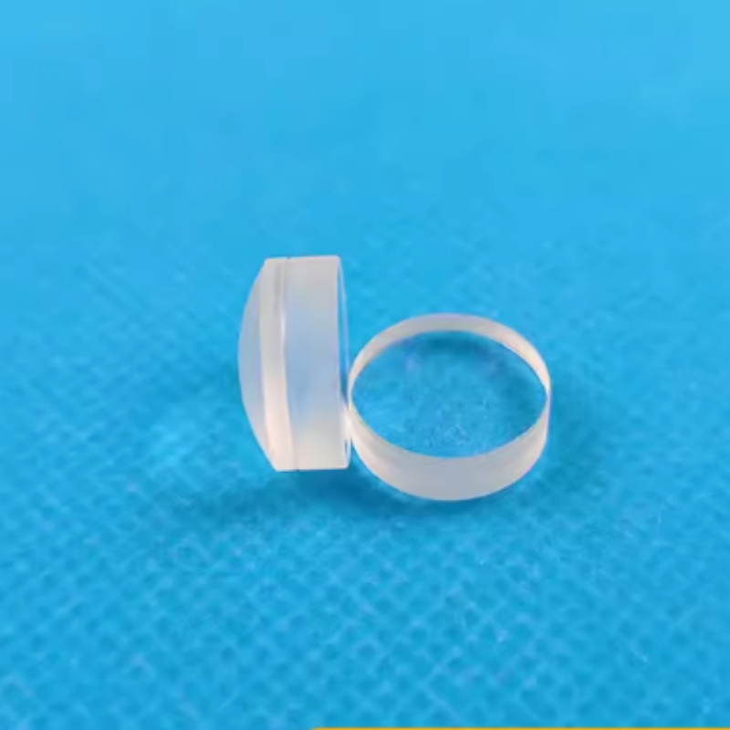 Lente convexa dupla acromática, vidro óptico, acromática, comprimento focal, 33mm, lentes oculares, DIY, telescópio astronômico, lente objetiva, 13,5mm
