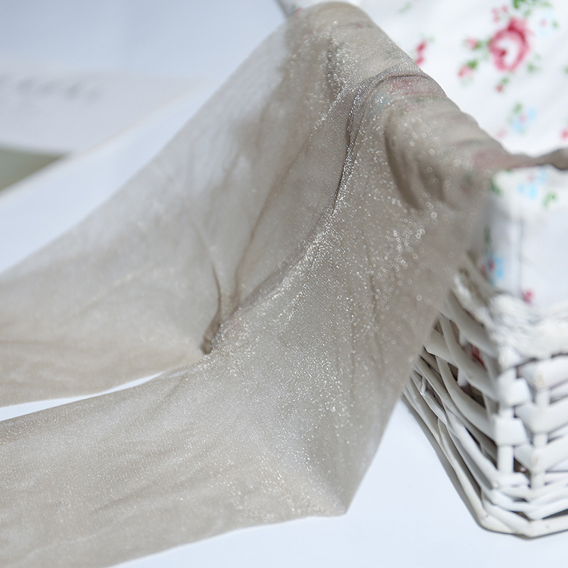 Glitzernde damenstrümpfe, strumpfhose 0d, transparent, eng anliegend, ultradünn, bis zu Höhle zehen durchsichtig, glänzende strumpfhose für damen: Himmelblau