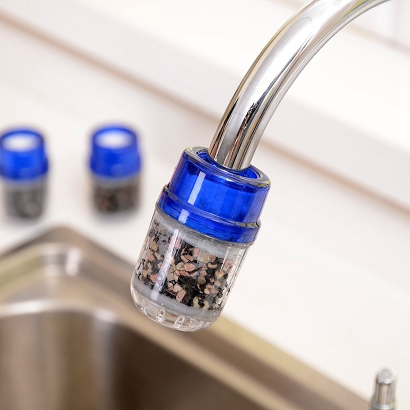 Kitchen Activated Carbon Water Filter Faucet Tap Household Water Purifier Remove Rust Sediment Filtering Suspended