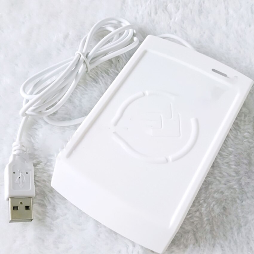13.56Khz RFID Card Reader USB Port IC Card Reader with Cable for Access Control Time Attendance First 10 Digit