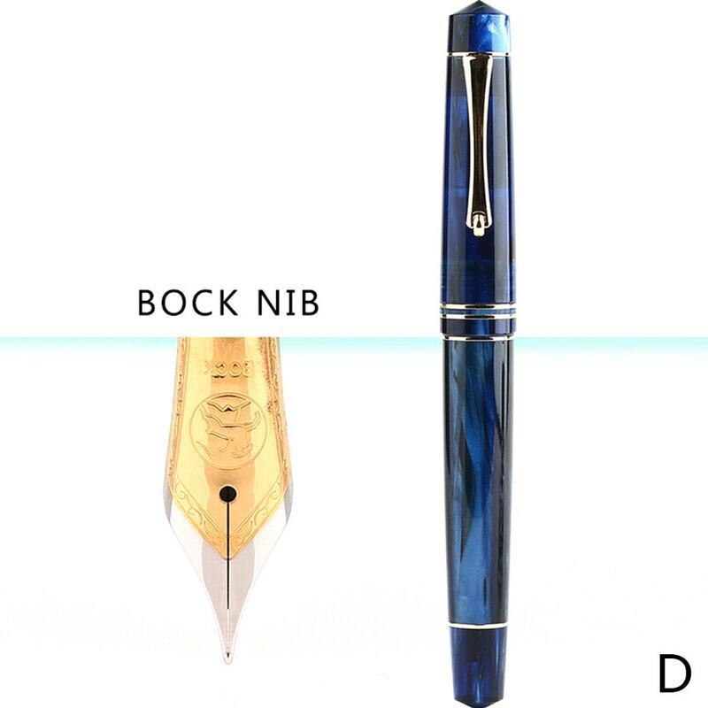 M800 MoonMan F pointe résine stylo plume Bock Nib / Moonman belle plume stylo 1 écriture Pc N2B8: D(BOCK Nib)