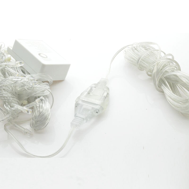 3M Power Garland Extension Lengthened Line Cable EU Plug 220V/US Plug 110V Extender Wire For Christmas Lights Wedding Decoration