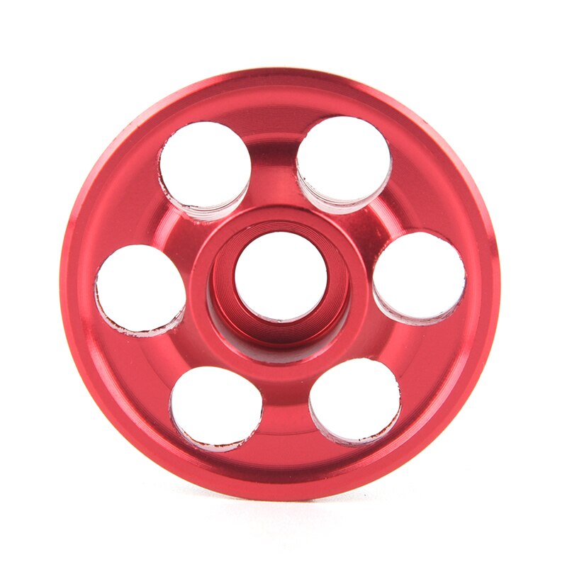One Piece Colorful Ultra-light Bicycle Headset Top Cover Mtb Road Mountain Bike headset stem Top Cover Cap: Red