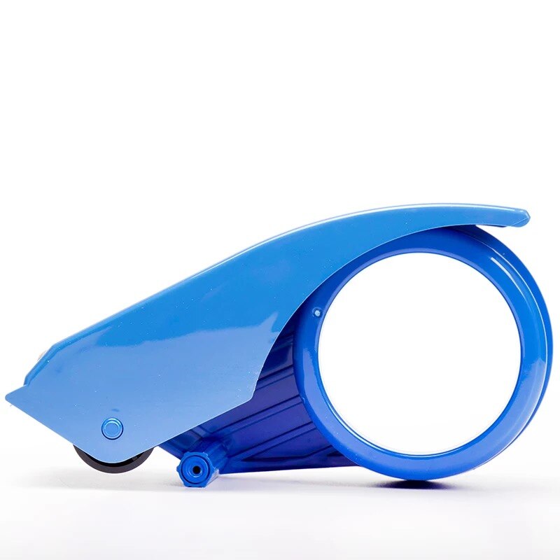 paper box sealing device tape cutter packager 6cm tape rubber sealing tool orange blue carton sealer tape dispenser