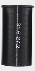 Adaptateur de tige de selle, diamètre d'entretoise de tige, broche de changement de taille, 25.4 27.2 30.0 30.4 30.8 28.6 30.9mm, tube de vélo, vtt: 272 to 316