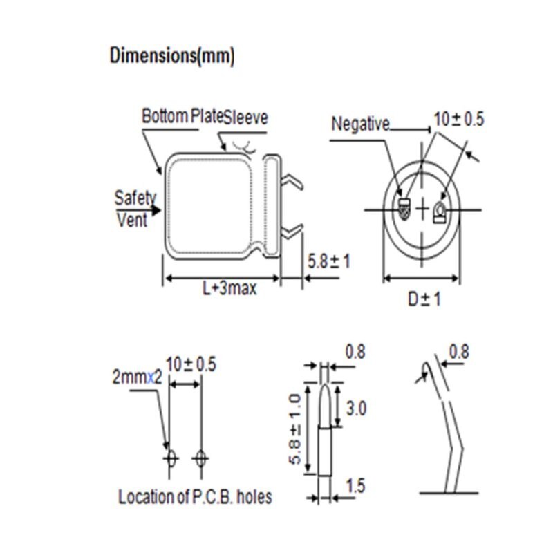 50V 10000uF 30X50 Alluminio Condensatore Elettrolitico Ad Alta Frequenza A Bassa Impedenza Attraverso Il Foro Condensatore