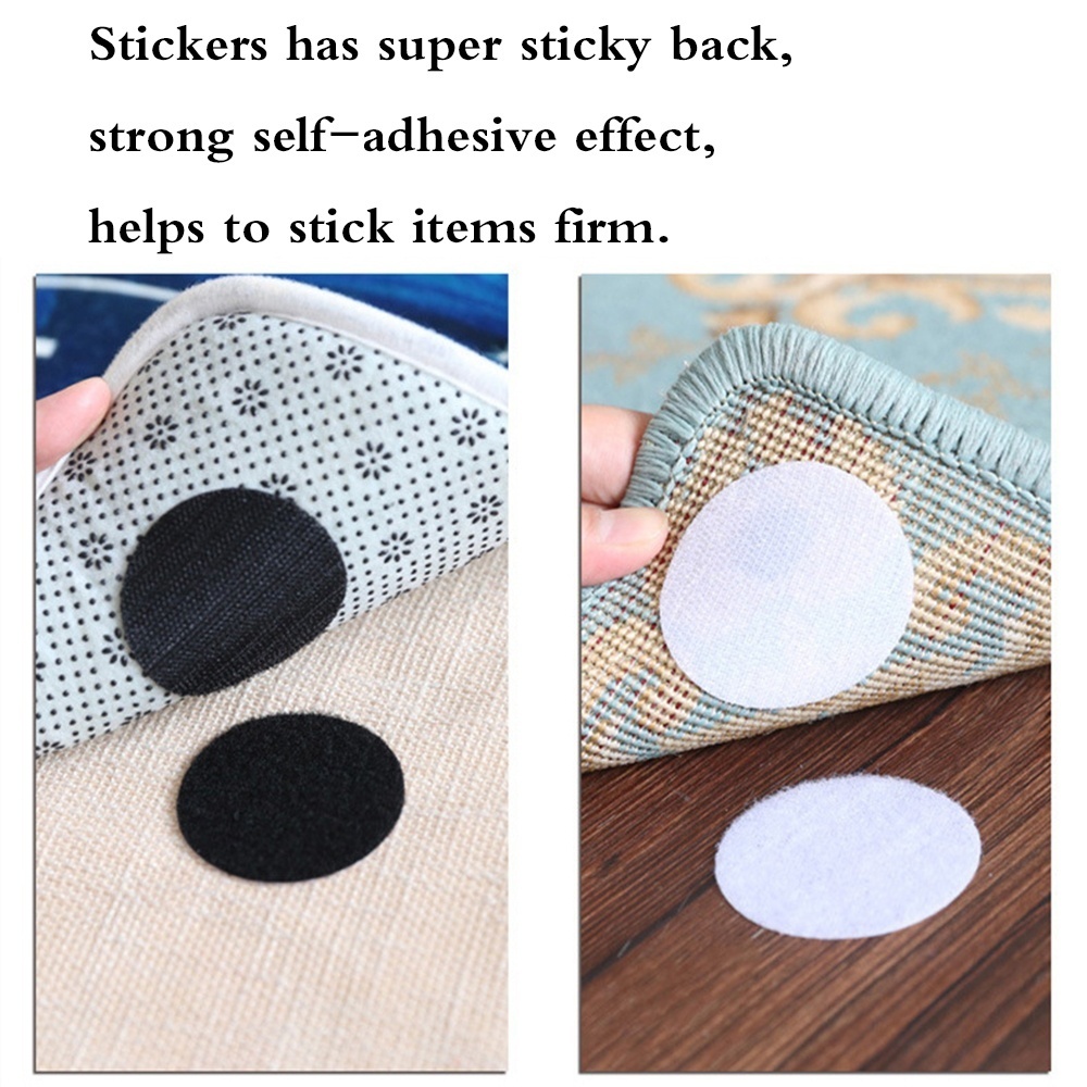 20Pcs/10 Pairs Anti Curling Tapijt Tape Tapijt Grijper Veilige Het Tapijt, Sofa, en Lakens In Plaats En Houden De Hoeken Platte: white 10pair