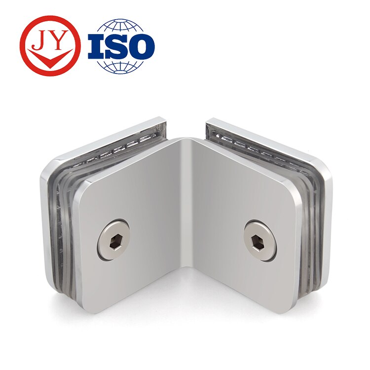 Brass Glass to Glass Shower Glass Door Clamp