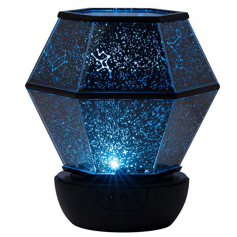 Romantische Roterende Sterrenhemel Star Projector Lamp Led Nachtlampje Sterrenhemel Planeet Magic Home Planetarium Universum Lamp