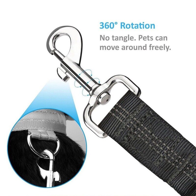 Hond Autogordel Anti-Shock Harnas Clip Bungee Lood Puppy Kat Voertuig Reizen Veiligheid Hendel Buffer Elastische kracht Pet Supply