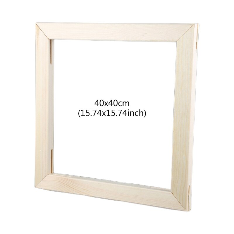 Kit de cadre Tenon en bois massif, pour toile, peinture à l&#39;huile, impression murale, accessoires d&#39;étirement, affiche, peintures diamant, maison: 4040