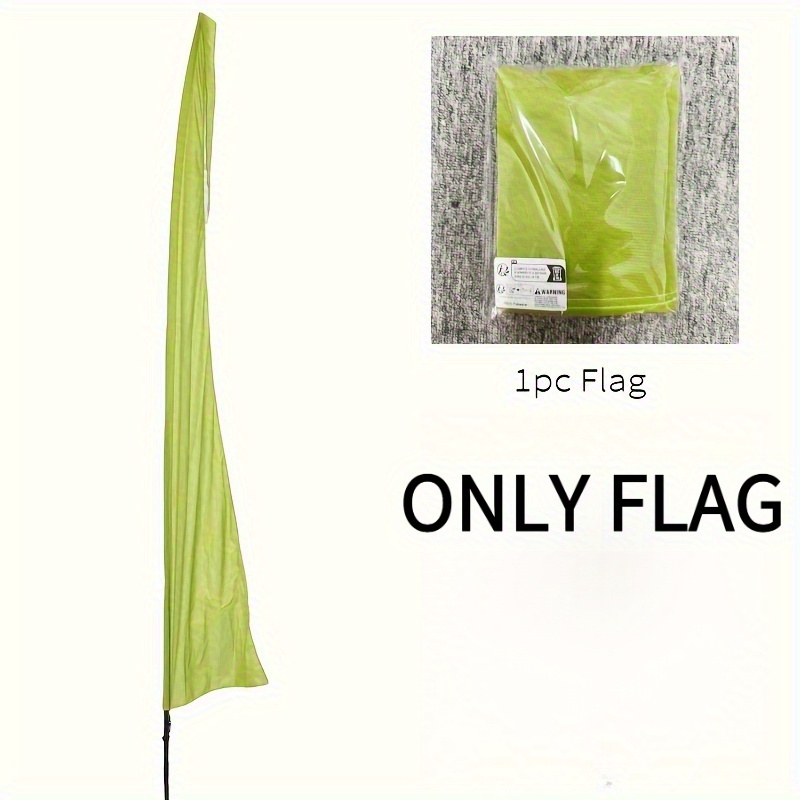 1pc Balinese Tropical Wedding Flag - Large 114x26inch Decoration, No Flagpole, Single-Sided - Events, Poolside, Garden, Parties: Fluorescence Yellow