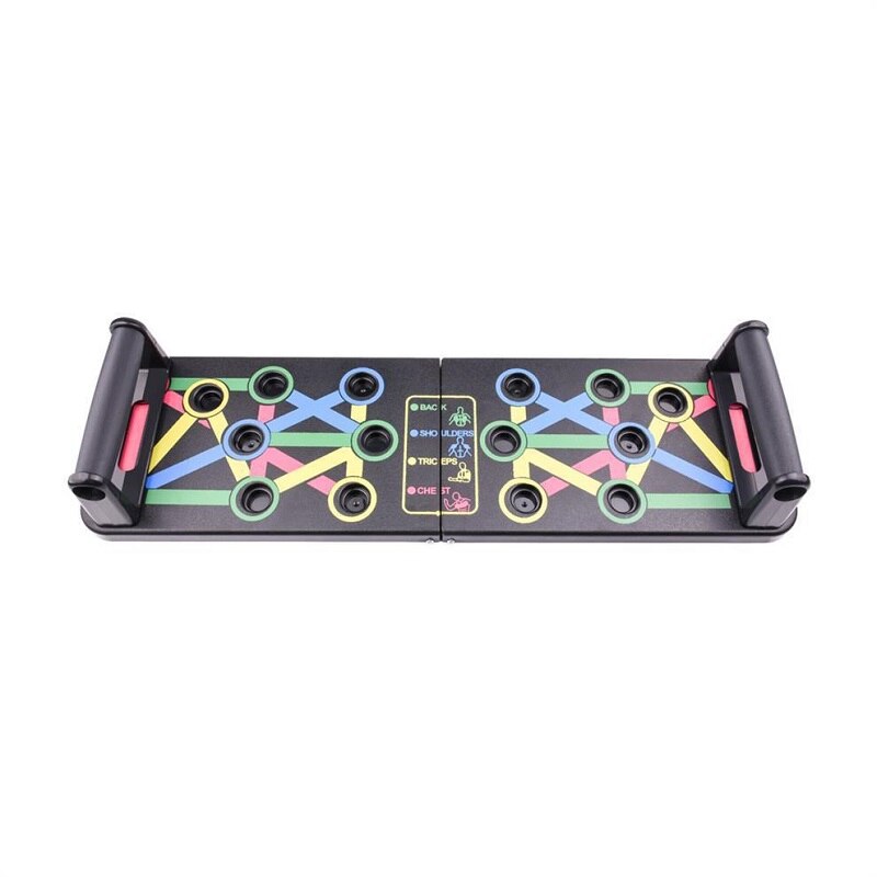 Push-up bracket board folding multi-functional 14-function fitness board home indoor sports equipment abdominal fitness