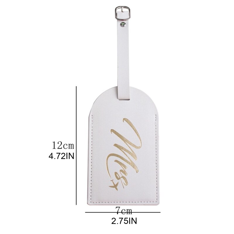 Mr Mrs Reizen Bagage Tags Wedding Bridal Leuke Koffer Tag Tag LX9F