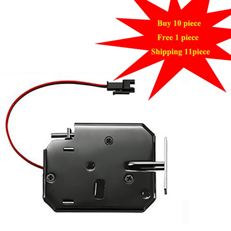 DC 12V Electric Control Latch Drawer Switch Lock Electromagnetic Lock Without Detection Switch cerradura inteligente