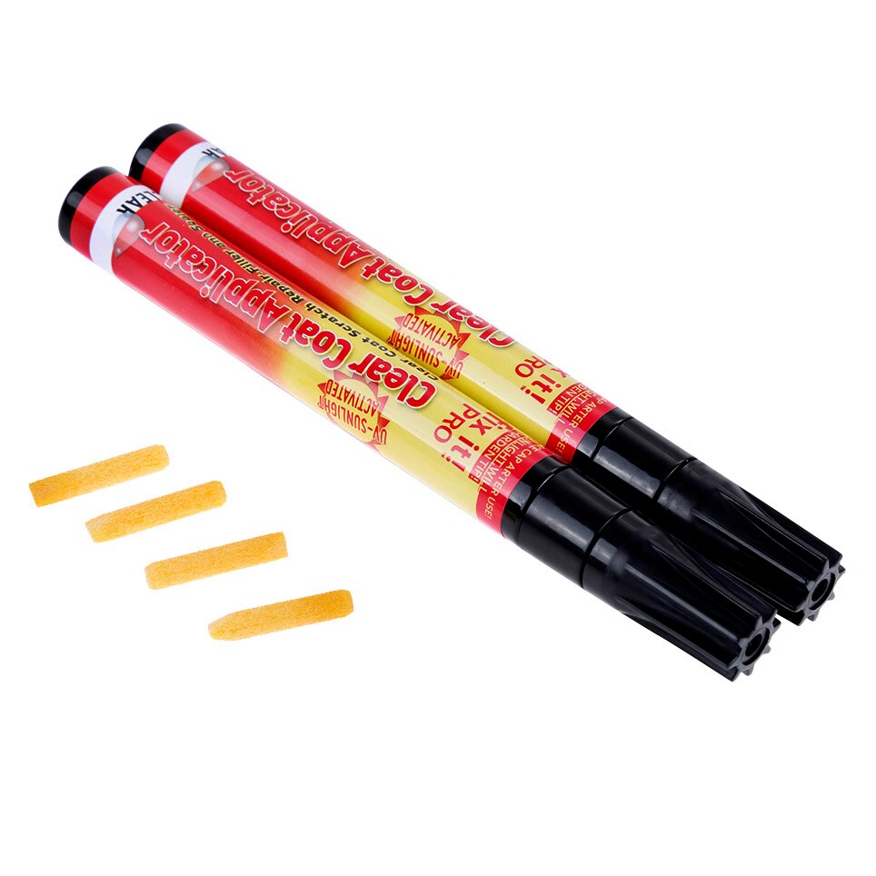 Portátil producto de reparación de rayaduras de coche pluma arreglarlo Pro pintura pluma aplicador de capa transparente coche-estilo de arreglarlo Pro: 2 Pieces