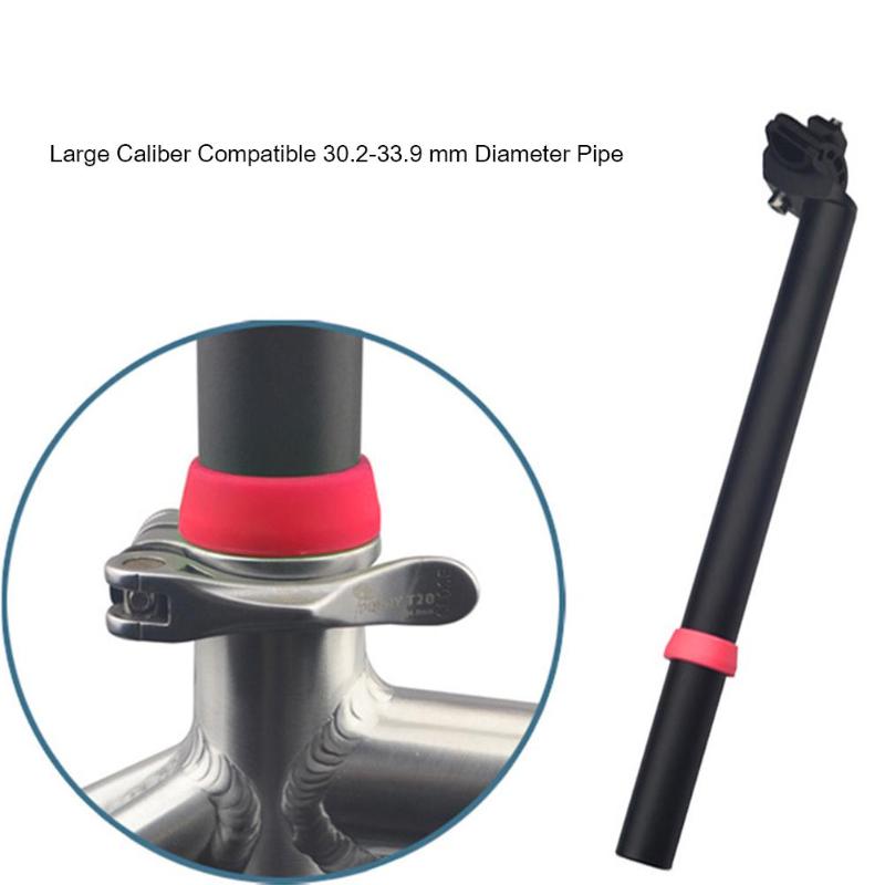 Mountain Bike Seatpost Silicone Ring Dust Cover Cycling Accessories (L) Bicycle Parts and Accessories Rubber Ring Dust Cover