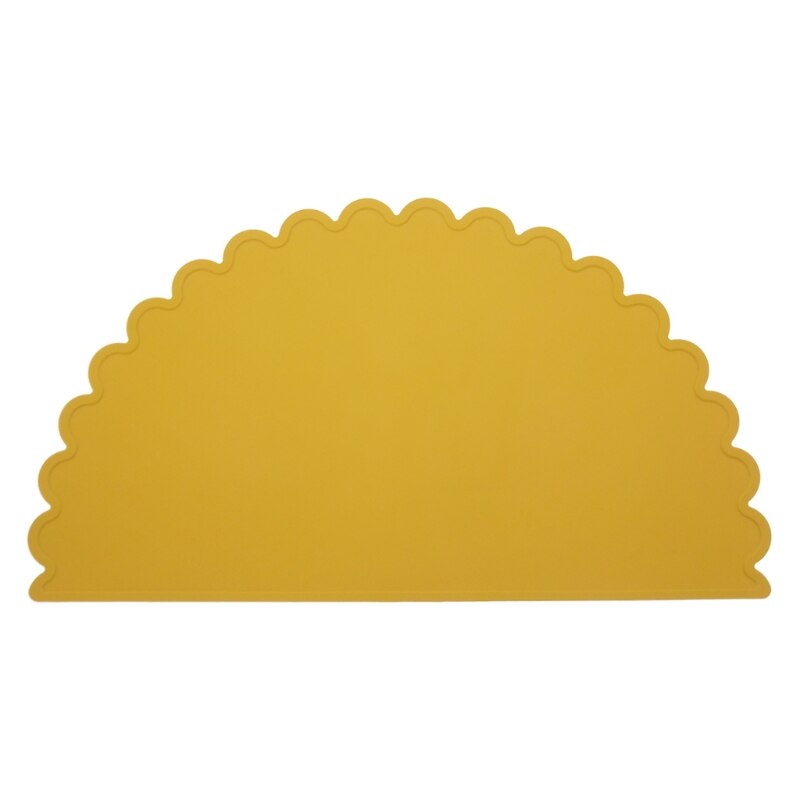Food Safe Approve Silicone Dining Appliance Placemat Table Mat Children's Tableware Pad Kids Feeding Tableware Baby Stuff: style 1 Y