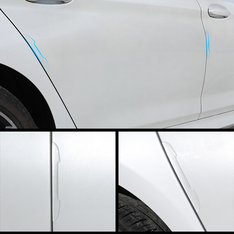 Auto Tür transparent Anti-kollision Schutz Bar Aufkleber Wachen Rückspiegel Abdeckung Schutz Streifen