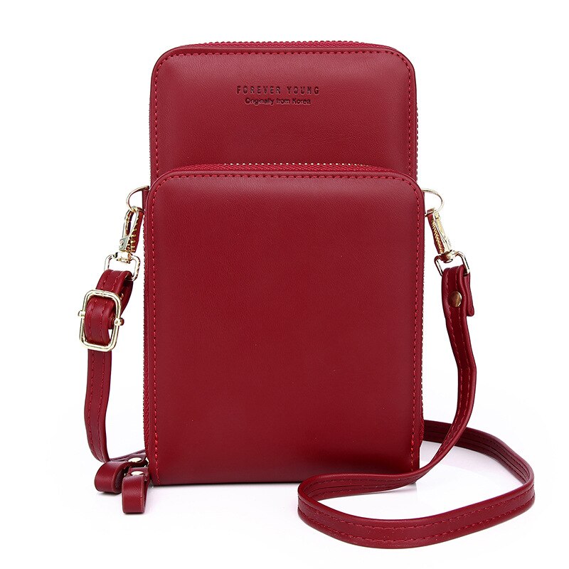 Bolsos de lujo para mujer, bolsos de a la , minibolsos de mensajero para mujer, de piel sintética tipo bandolera bolso de hombro, bolso de mano para teléfono, Tassen: red