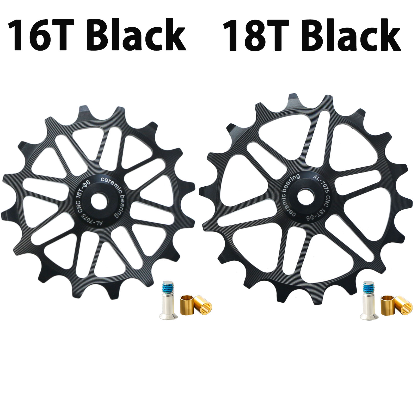 12T 14T 16T 18T MTB Fahrrad Schaltwerk Jockey Rad 9/10/11 Geschwindigkeit Keramik Lagerbier Umlenkrolle für Shimano Sram Rennrad