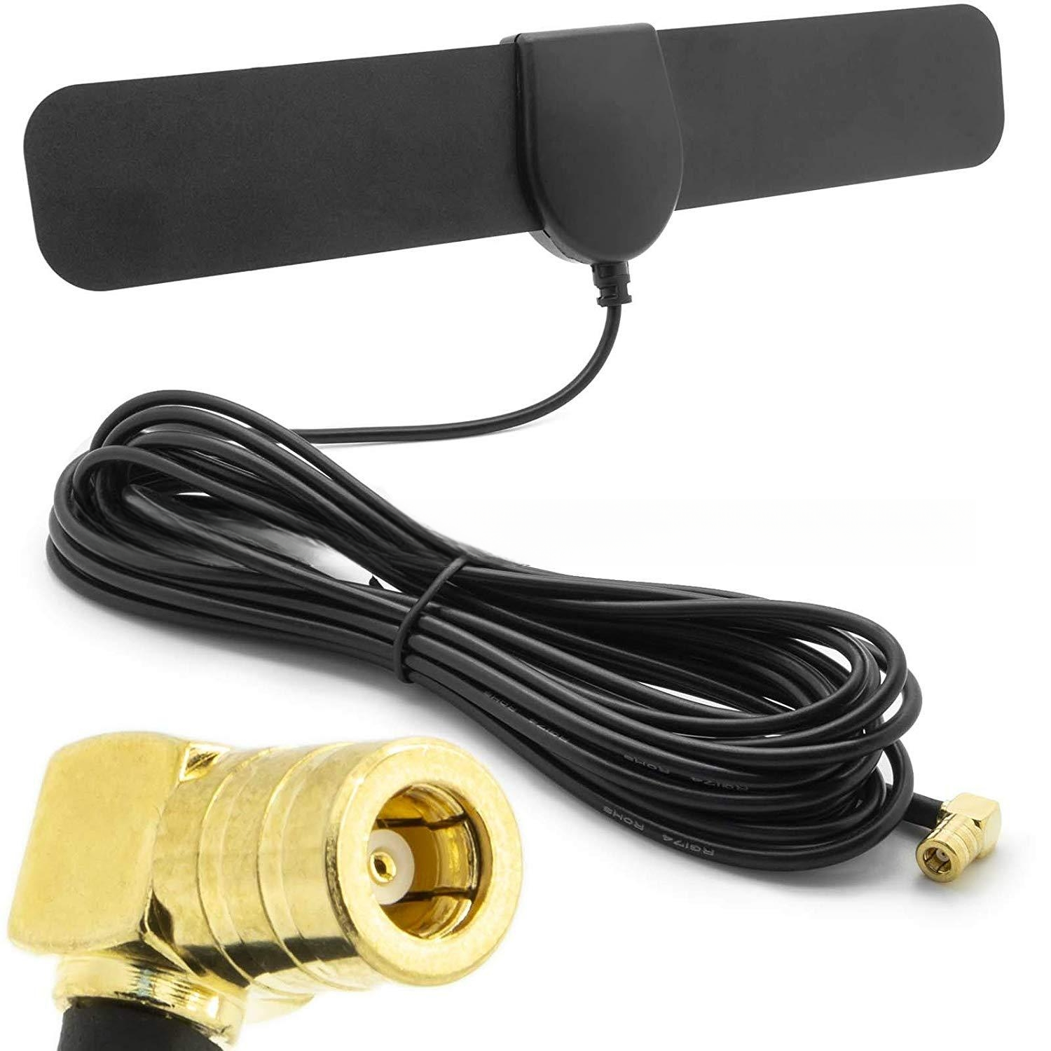 Digital Bilantenne FM/AM DAB - 5dB Forstærkning - SMB Hun-stik