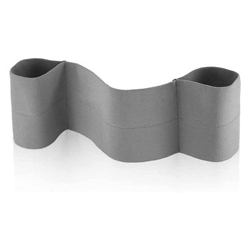 -Bench Press Band Power Weight Lifting Training Fitness Increase Strength Push Up Gym Workout: Grey