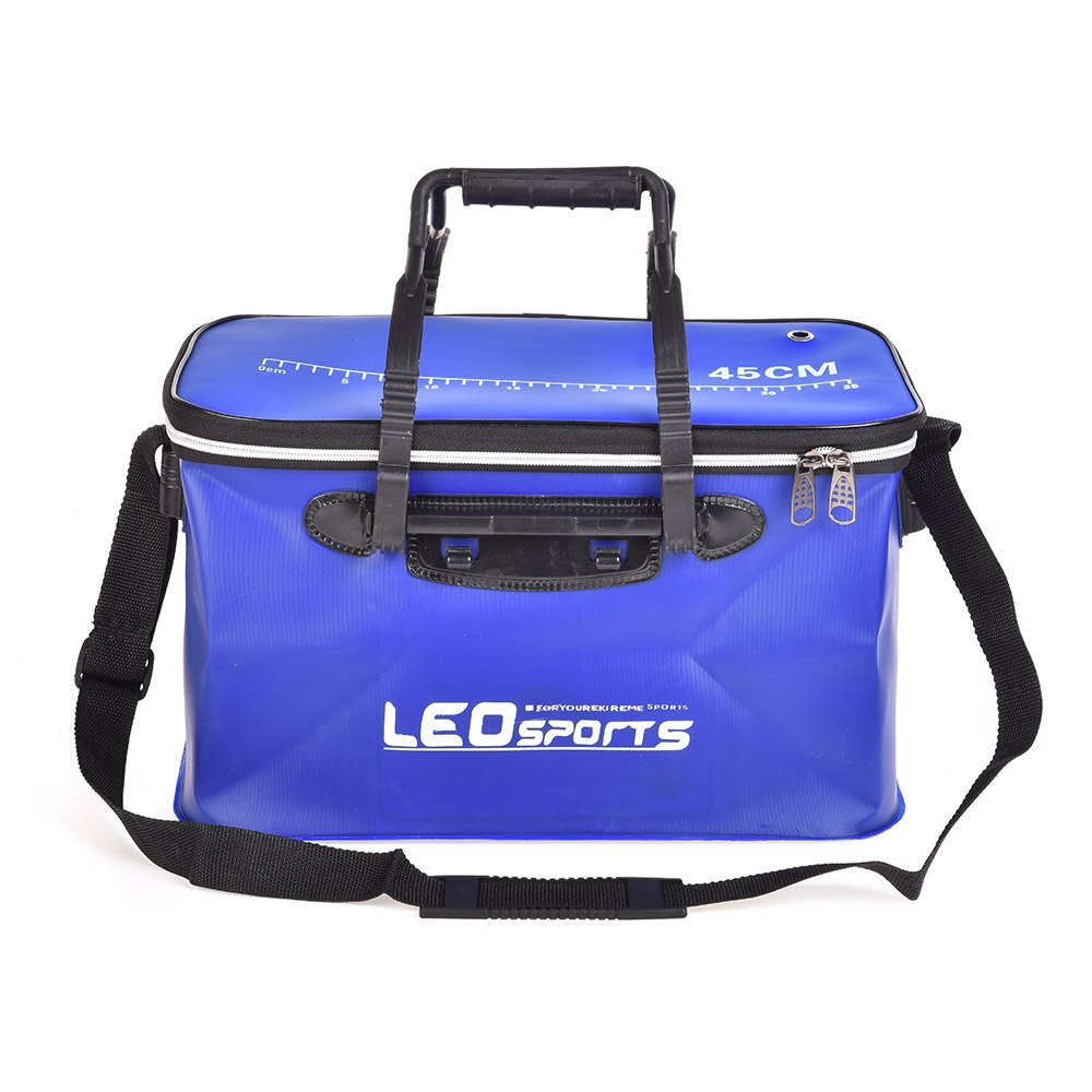 Leo 40Cm/45Cm Outdoor Opvouwbare Eva Emmer Vissen Bag Case Draagbare Camping Wandelen Emmer Met Handvat Voor pesca