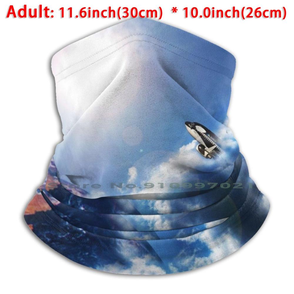 Break On Through To The Other Side Scarf Mask Neck Warmer Face Wraps Foulard Bandana Mascarillas Southwest Swa Fly Love Jet: Adult Scarf Mask