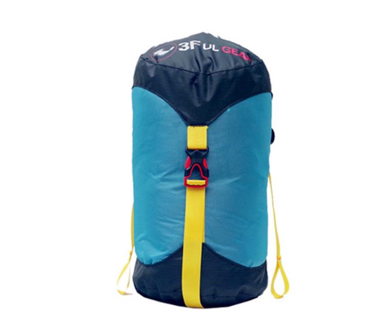 3F UL GETRIEBE 30D CORDURA Unten jacke Schlafen Empfangen Beutel Wasserdichte Tragbare draussen Reisetasche Lebensmittel Taschen: Blau S