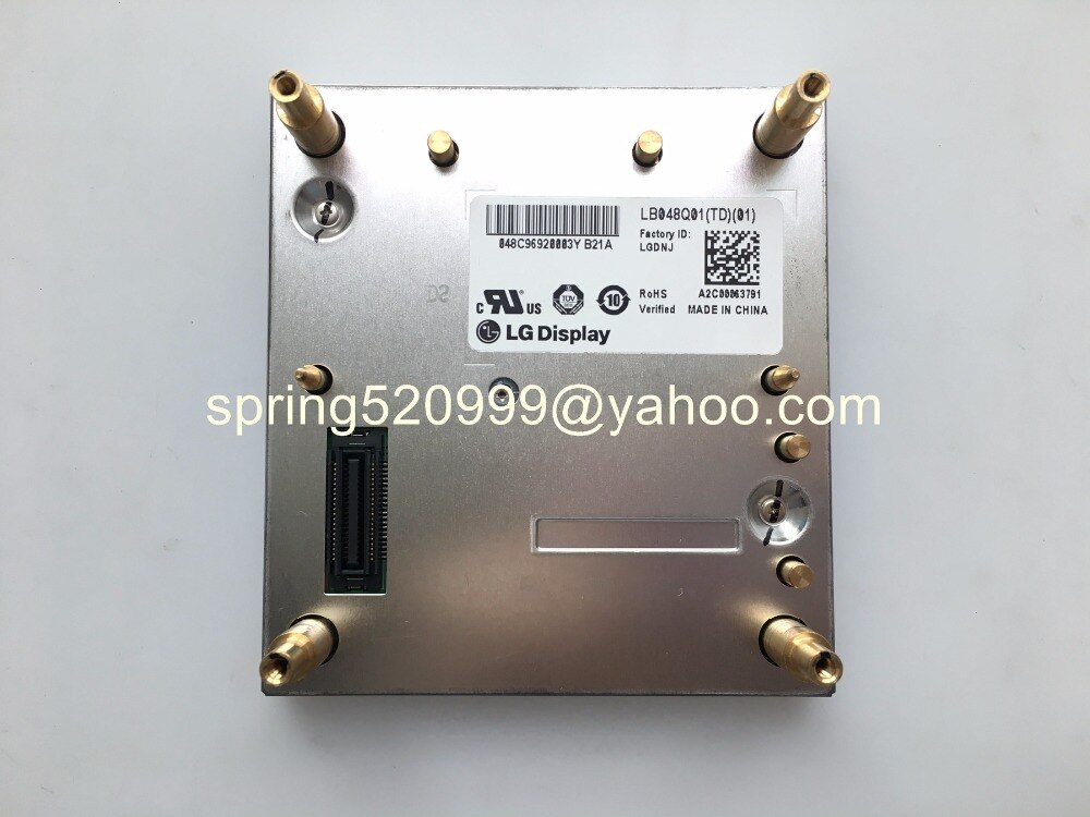 100% Originele Auto Navigatie 4.8 "inch Kleine Lcd-scherm LB048Q01 (TD) (01) LB048Q01-TD01 LB048Q01 TD01LCD Panel
