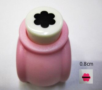 Perforadora troqueladora para manualidades con forma de flor, 0,8 cm-7cm, para Scrapbooking, escuela, perforador de papel, troqueladora para goma Eva, 6 cortador de pétalos,