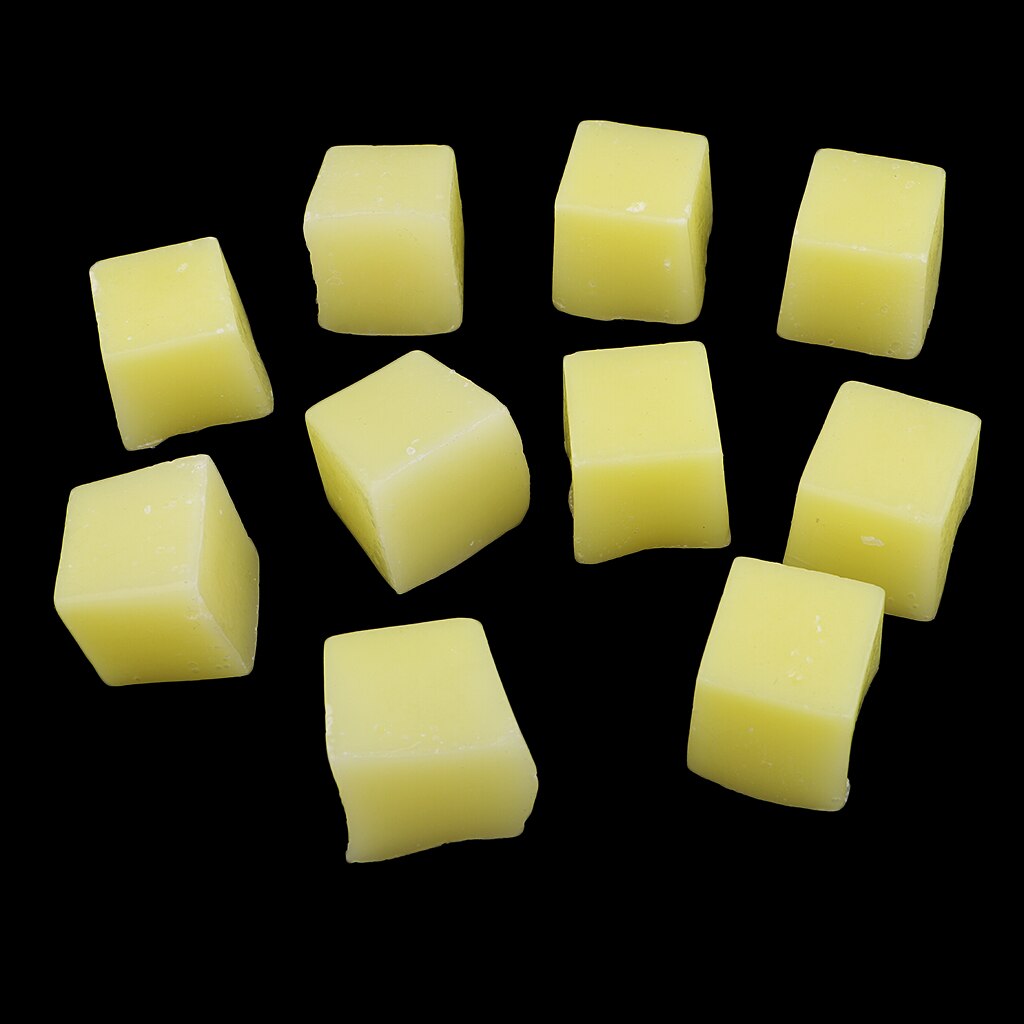 Blocs de bougie en cire de paraffine 10 pièces | Cube pour bougie de bricolage et fabrication de fournitures artisanales